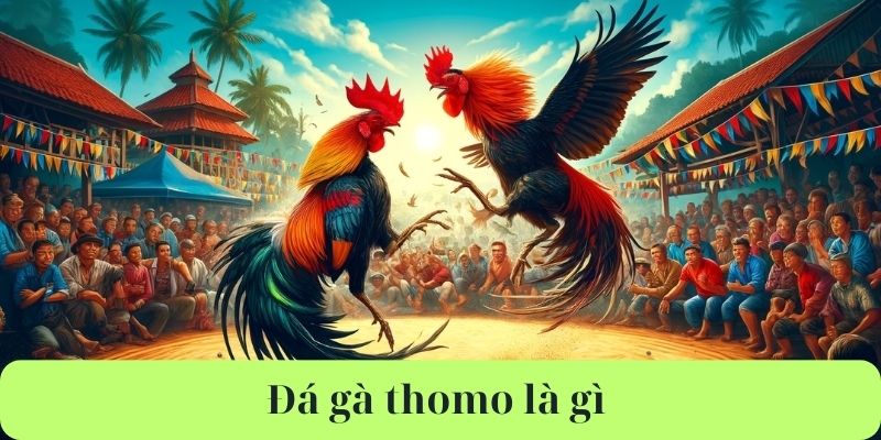 Đá gà thomo là gì