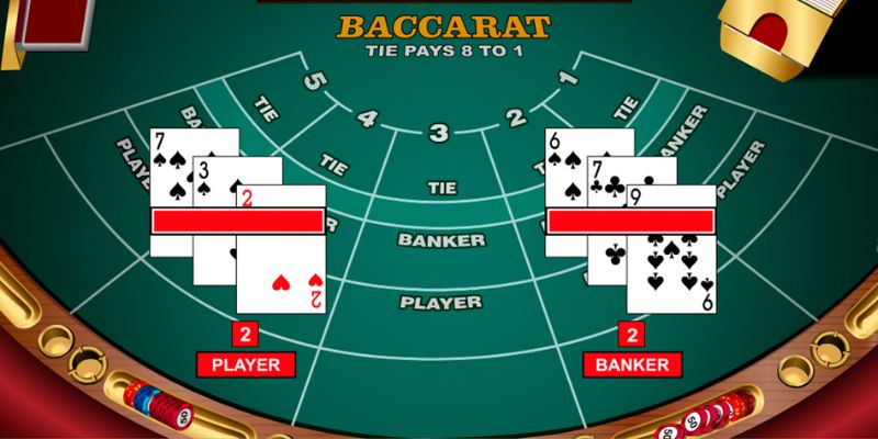 Cách chơi baccarat online không có nhiều điểm khác biệt